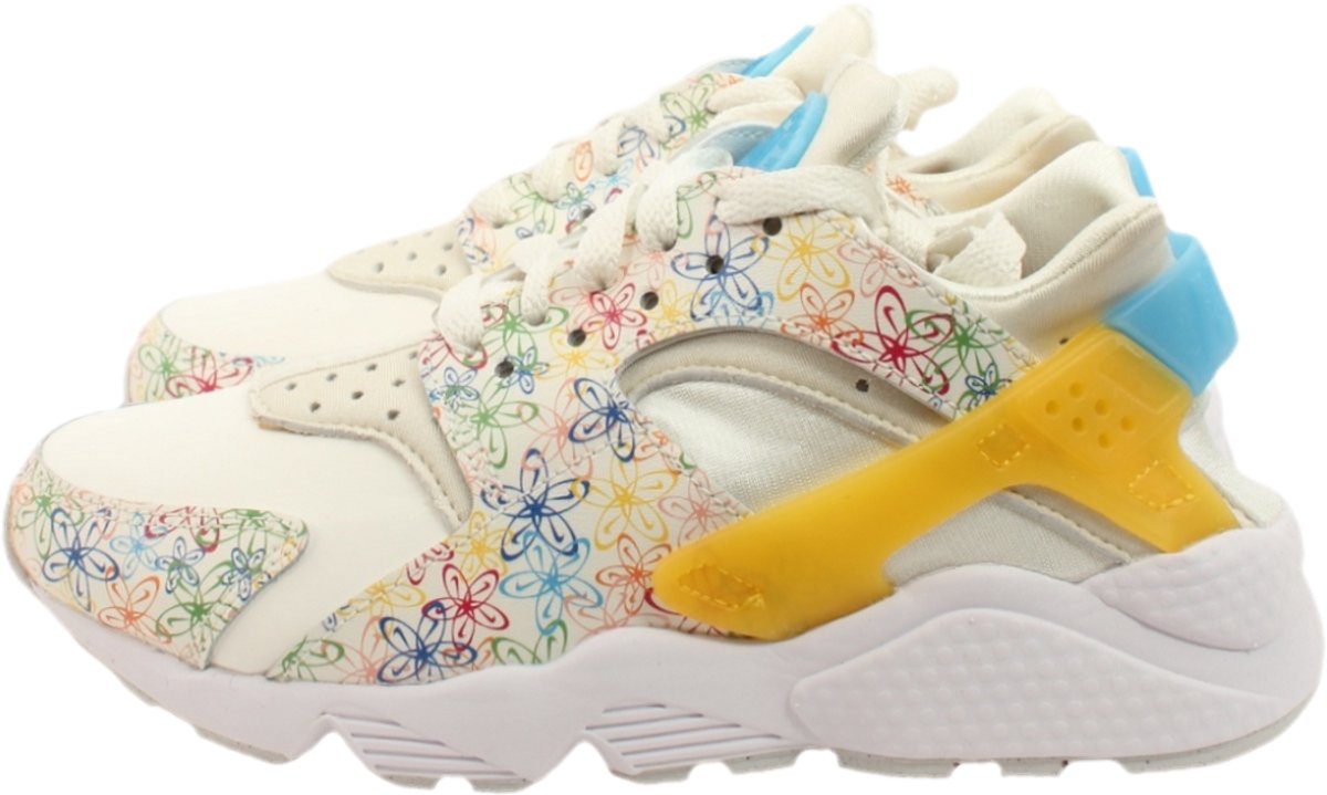 Nike Air Huarache Damesschoenen 43 Sail/Vivid Sulfur/Game Royal/University Wit