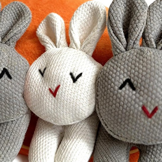 Pluche Konijn Portemonnee - Muntzakje Wortel - Kleine Spullen Opbergen - Afneembare Pluche Hoes - 21.5 cm - Meerdere Kleuren — afbeelding 5