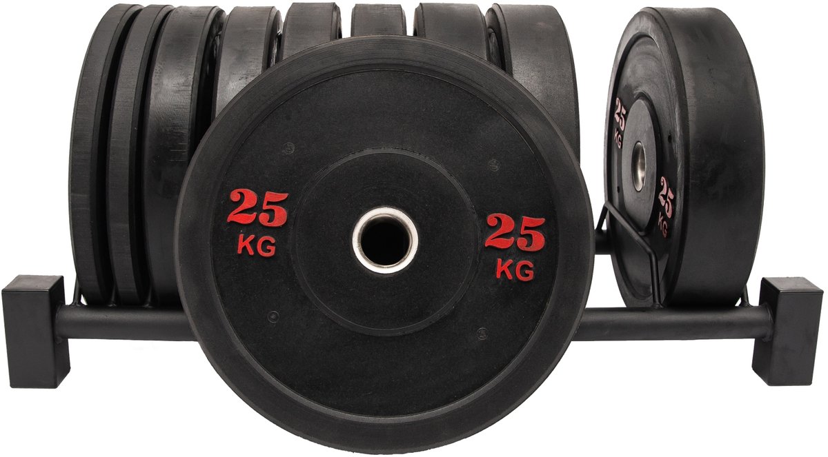 Bumper GADGET SLIM 25kg - Olympisch rubbergewicht SBR FLEXI-AREA