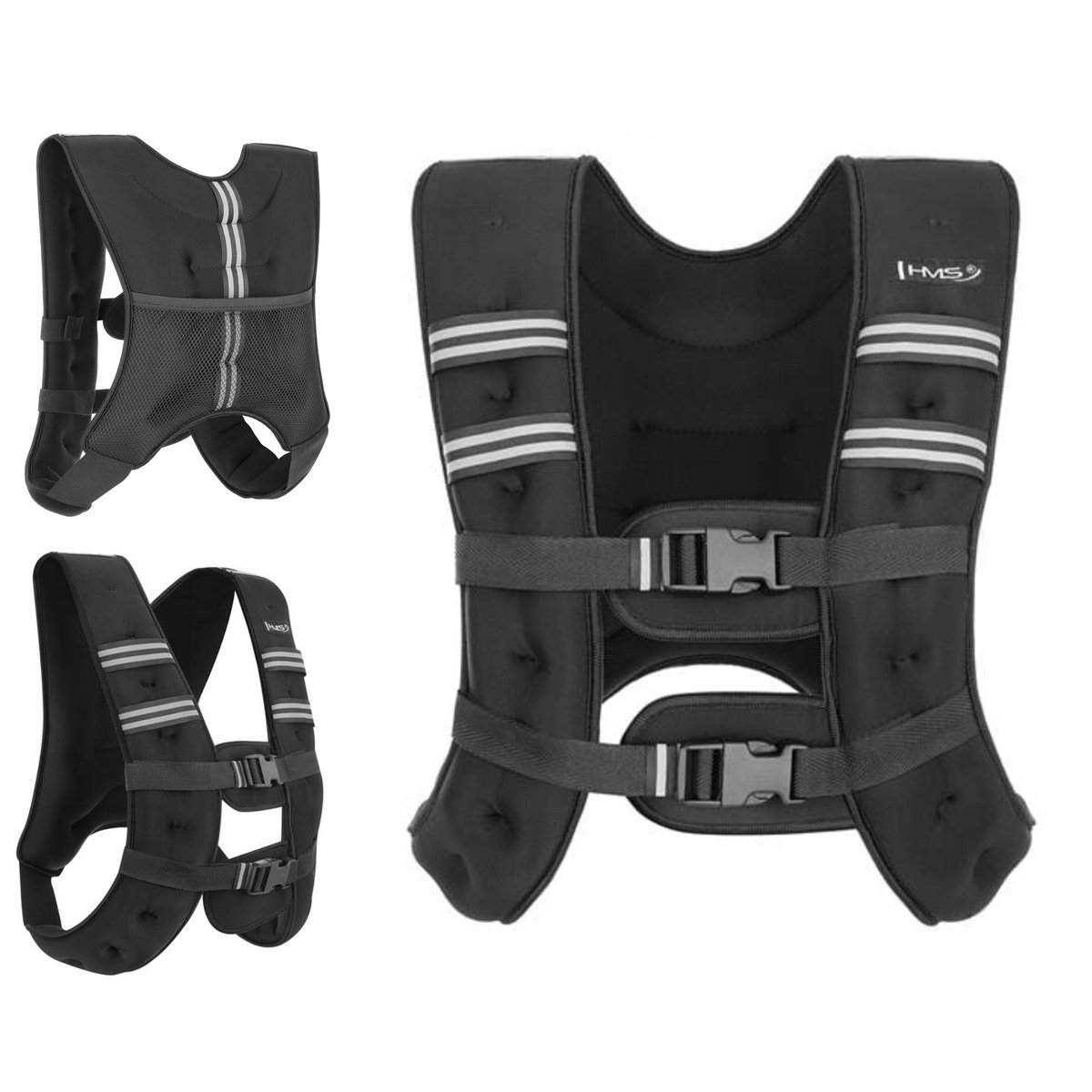 HMS Trainingsvest met Gewicht 8 kg - Fitness & Krachttraining