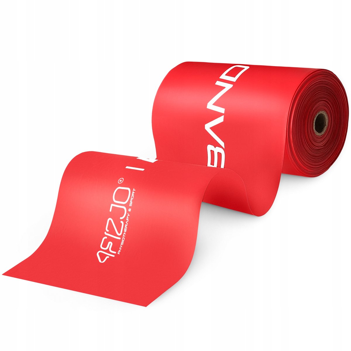 4FIZJO Rode Rehabband 30m - Lichte Weerstand (2-4 kg)