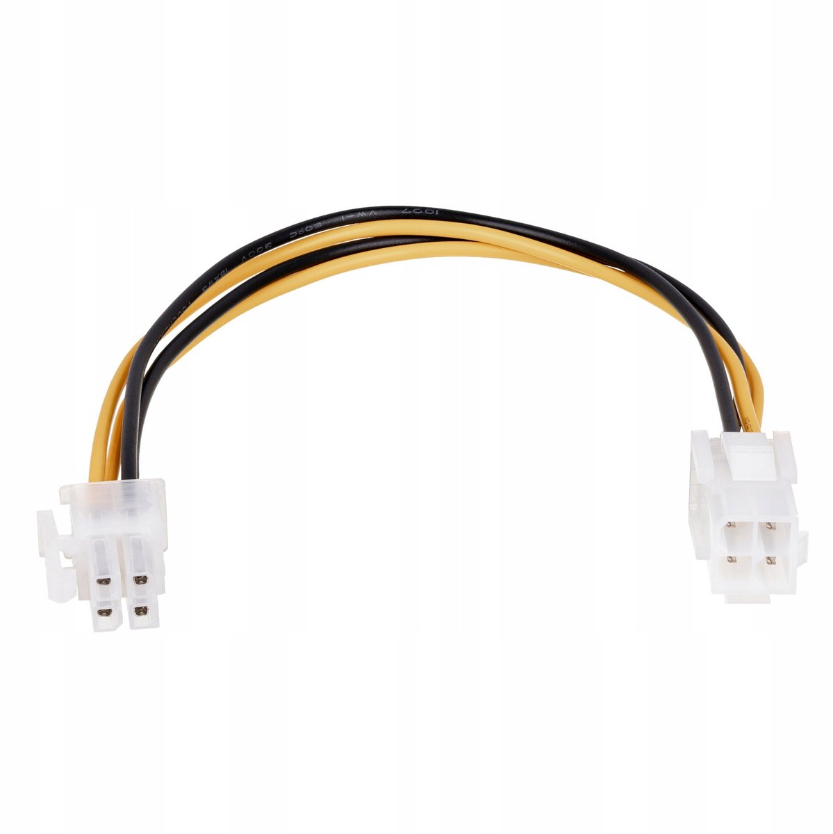 Akyga P4 4-pin verlengkabel 23cm voor ATX voedingen