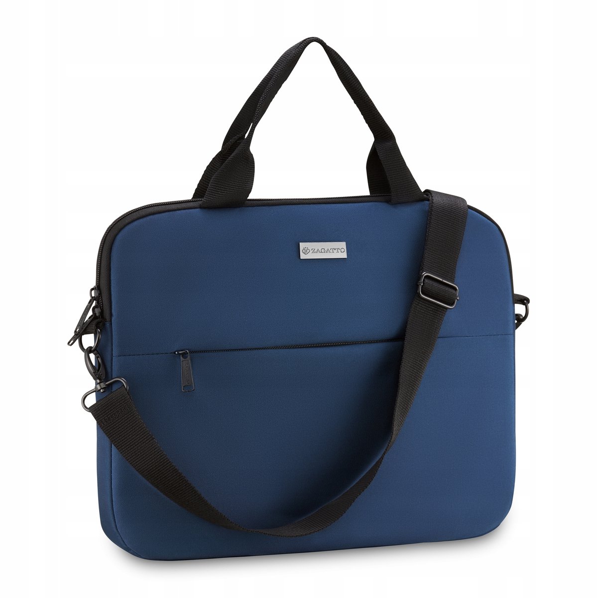 Laptoptassen 15,6" Zagatto - lichtgewicht, ruime werktas, marineblauw