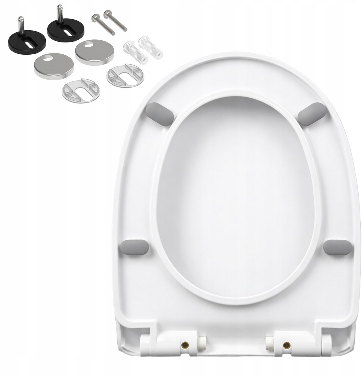 Universele Soft-Close Toiletbril - Makkelijk Reinigbaar & Verstelbaar