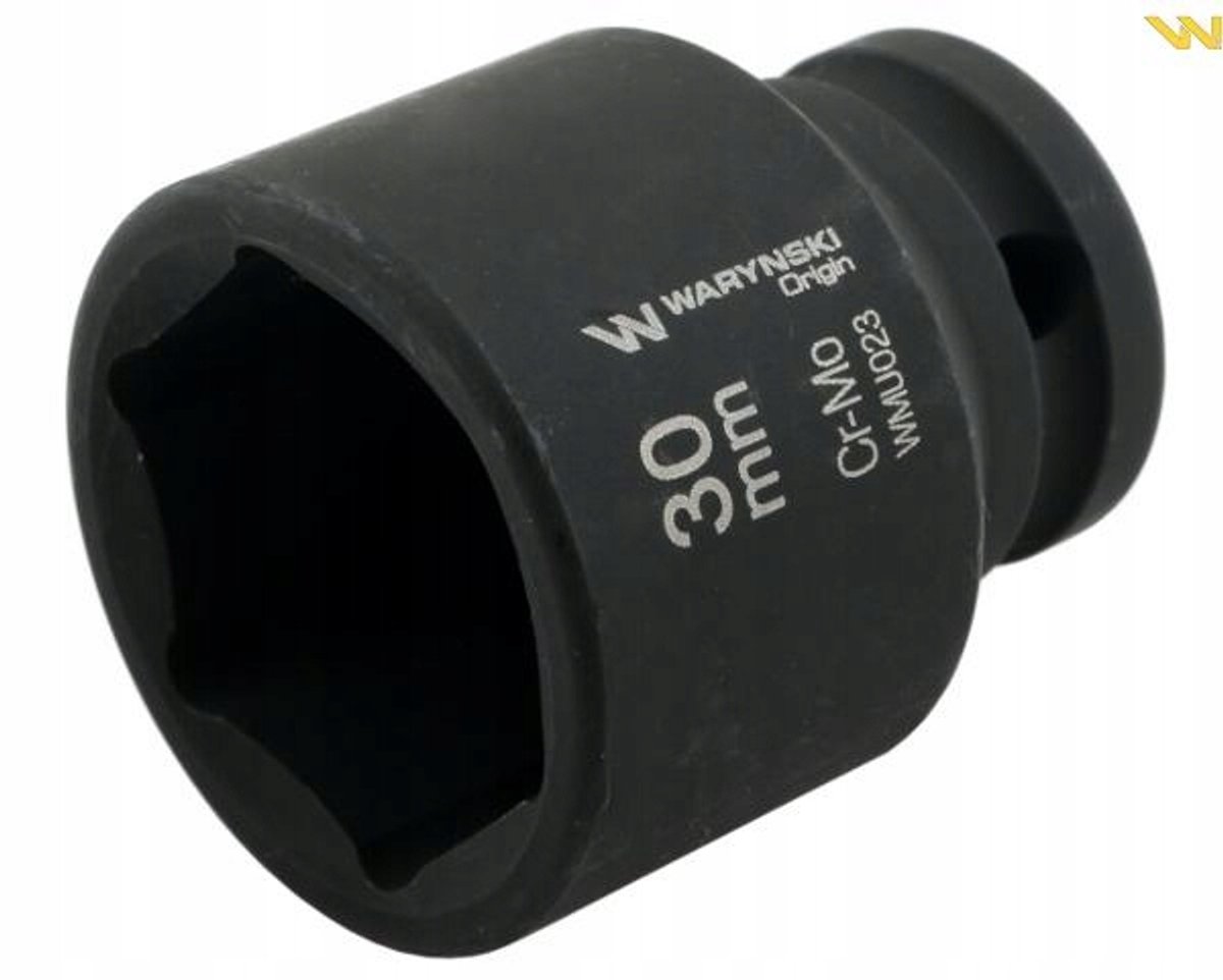Slagdop 1/2" 30mm Zeskant CrMo DIN 3129