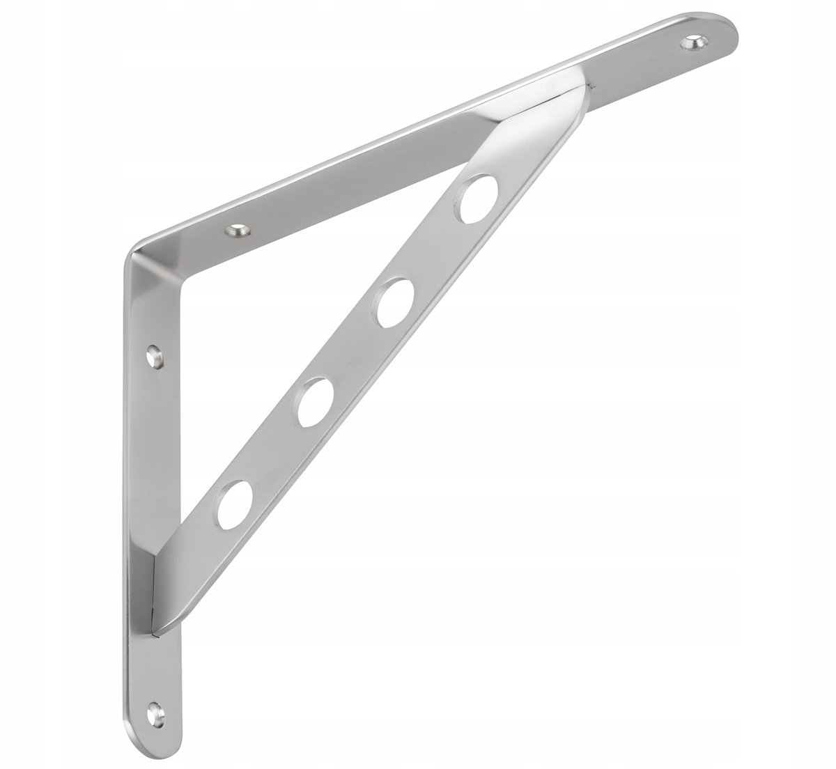 Mat Chroom Plankdrager 250x195mm - Robuust & Stijlvol