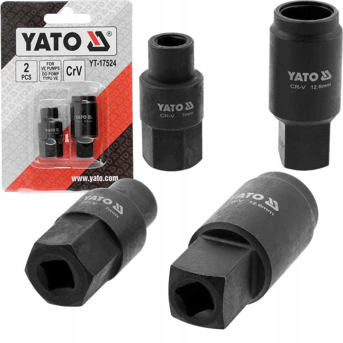 Yato Dop Pompen Injectie Common Rail Bosch VE TDI 3-hoek