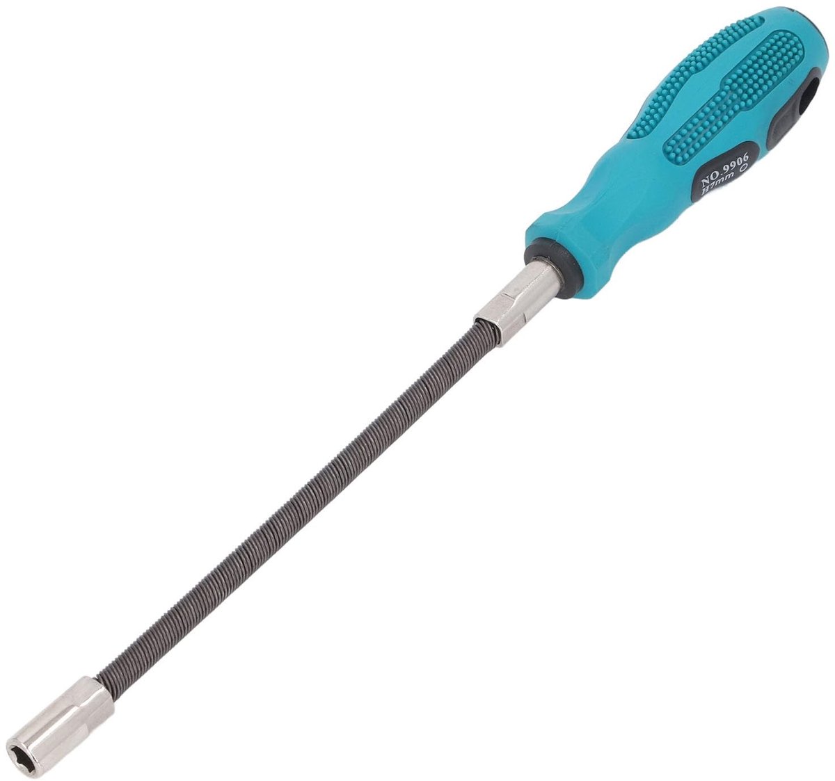 Dailygoods- Slangklemaandrijving 7 Mm - Flexibele Dopsleutel - Antislip - Hoogwaardig Staal - Veelzijdig Gereedschap - Lange Levensduur - Moersleutel