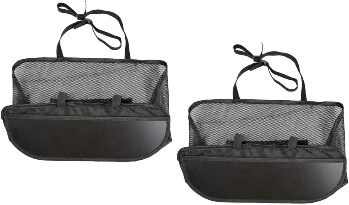 Autostoel Organizer - Auto Opberger - Auto Interieur Netjes - Grote Capaciteit - 39x26x15 cm - Zwart
