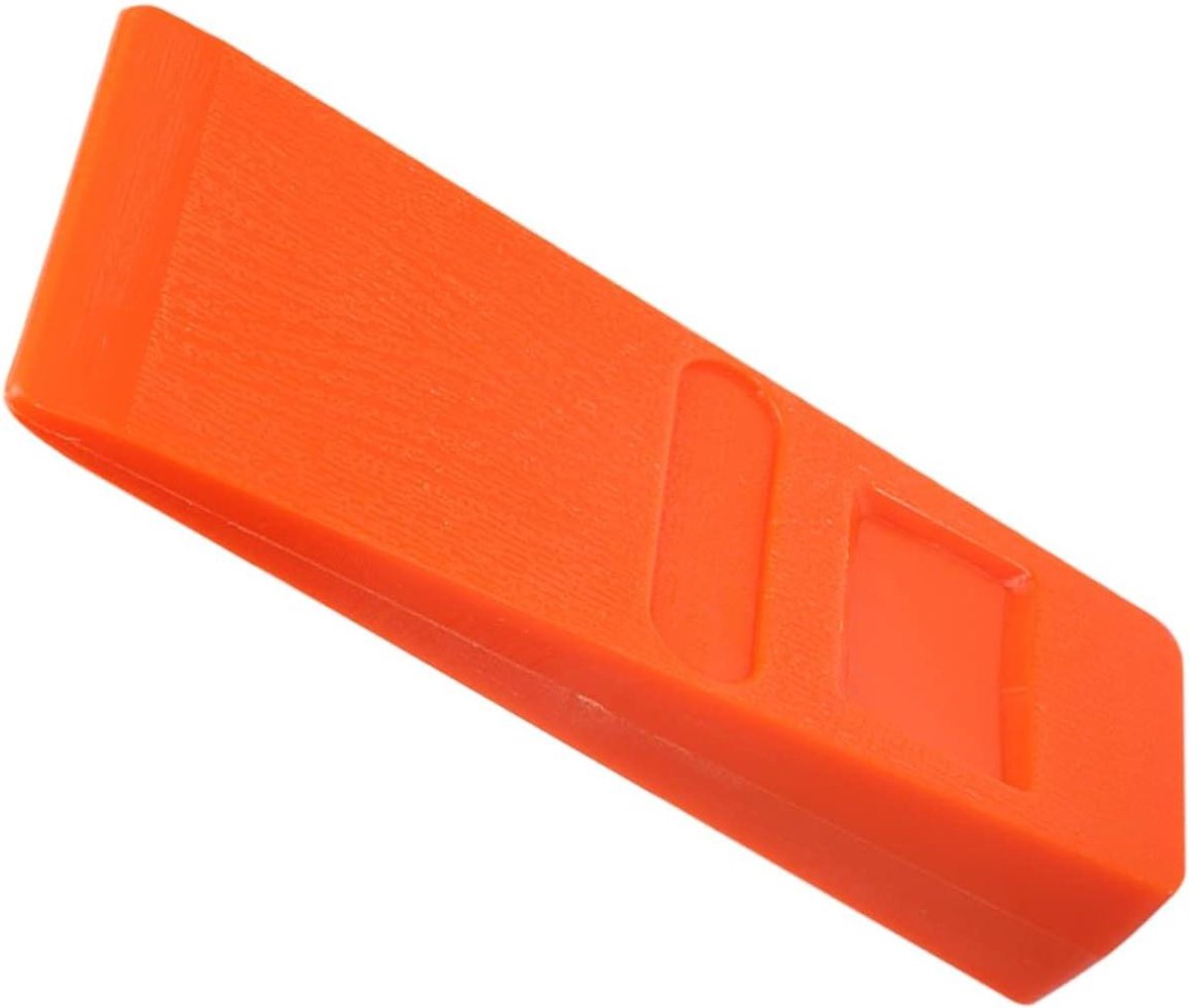 Houtkap Wiggen - Boomkloven Gereedschap - Veilig Bomen Vellen - Versterkt Duurzaam Ontwerp - 14x6.6CM - Oranje