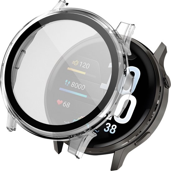 Screen protector - Geschikt voor Geschikt voor Garmin Venu 4 - 41 mm - Full Cover Hard Case / Beschermend Hoesje - Transparant