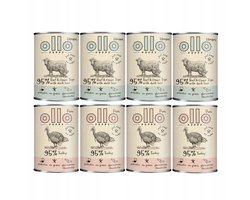 OLLO Puppy MIX SMAKÓW - Hondenvoer - Verrijkt met Kalkoen - Hipoallergeen - Graanvrij