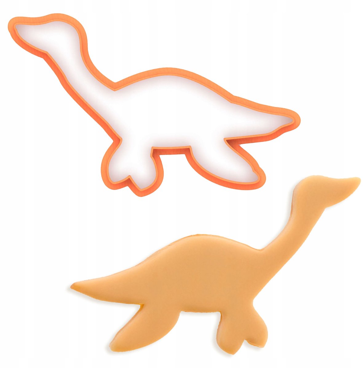 Qookito Plesiosaurus Koekjesvorm - Premium Dino Uitsteker