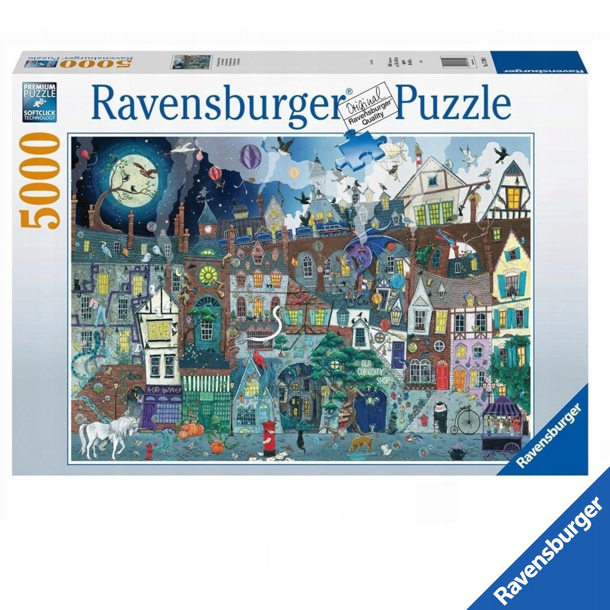 Ravensburger puzzel van 5000 stukjes: tropische straat
