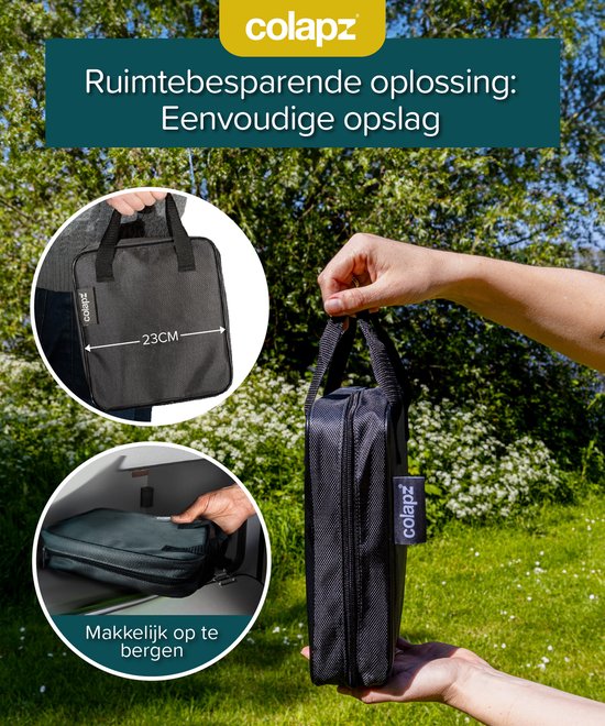 Colapz Campingdouche Premium USB Oplaadbaar - Draagbare Douche voor Hond, Festival & Camper - Met Douchekop, Sproeikop en Draagtas - Batterij tot 60 min Doucheplezier van Colapz — afbeelding 3