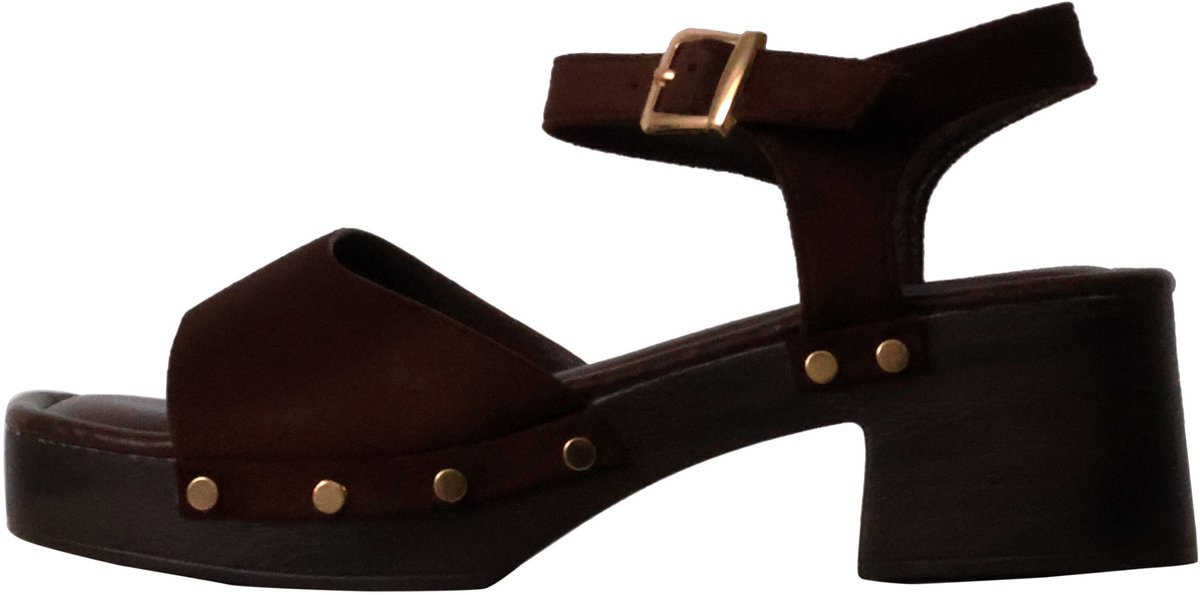 Sandalen met hak