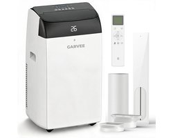 Danky Mobiele Airco 10000 BTU - Mobiele Airconditioner Met Koelen, Ontvochtigen & Ventilatie - Stil <50dB - 24h Timer - Energieklasse A+ - Geschikt tot 51 m²