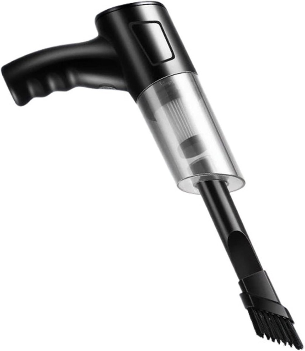 Auto Stofzuiger - Draagbare Reiniger - Auto Interieur - Sterke Zuigkracht - 12V Plug-in - Zwart