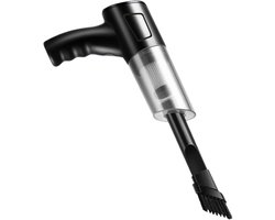 Auto Stofzuiger - Draagbare Reiniger - Auto Interieur - Sterke Zuigkracht - 12V Plug-in - Zwart
