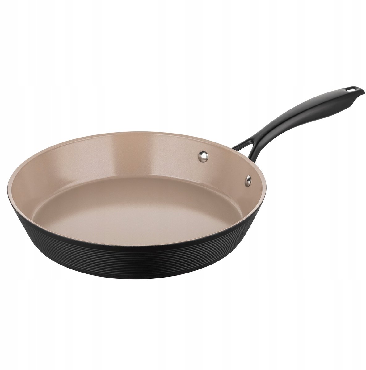 Florina Carina Black Koekenpan 28cm - Aluminium, Geschikt voor Inductie