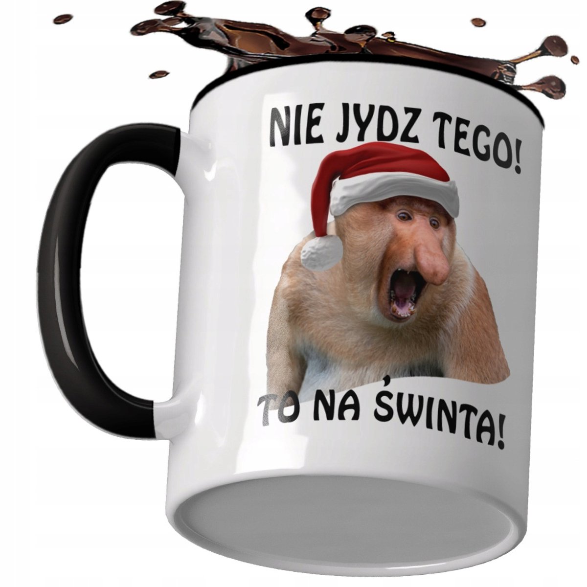 Keramische Mok met Nosacz Janusz Opdruk - Perfect Cadeau