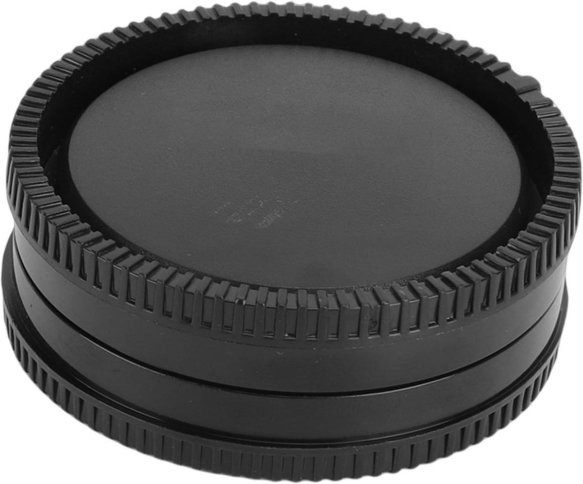 Achterste Lensdop - Bodydop Beschermkap - Camera Beschermen - Stapelbaar Ontwerp - 3 Inkepingen - Zwart