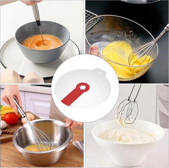 Spatbescherming Mixer - Keuken Accessoire - Schoon Maken - Transparant Ontwerp - 34 x 31 cm - Transparant — afbeelding 5