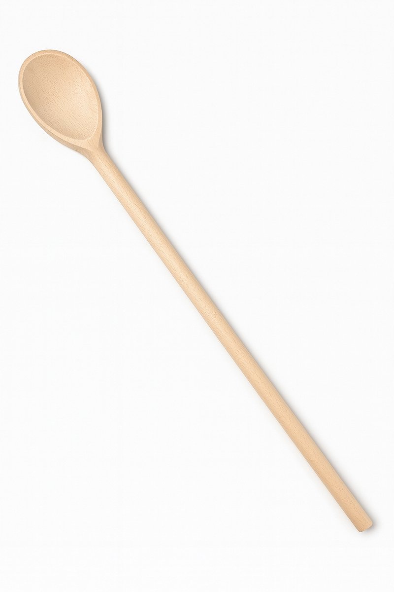 Houten Lepel 40 cm - Duurzame en Ecologische Keukengerei Zweedse