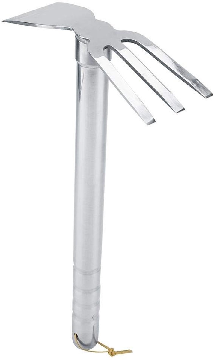 JHUBERS- Tuingereedschap met comfortabel handvat - Klauwhark - Lichtgewicht - Duurzaam - Cultivatiegereedschap - Afmeting 39 cm x 22 cm - Tuingereedschapset
