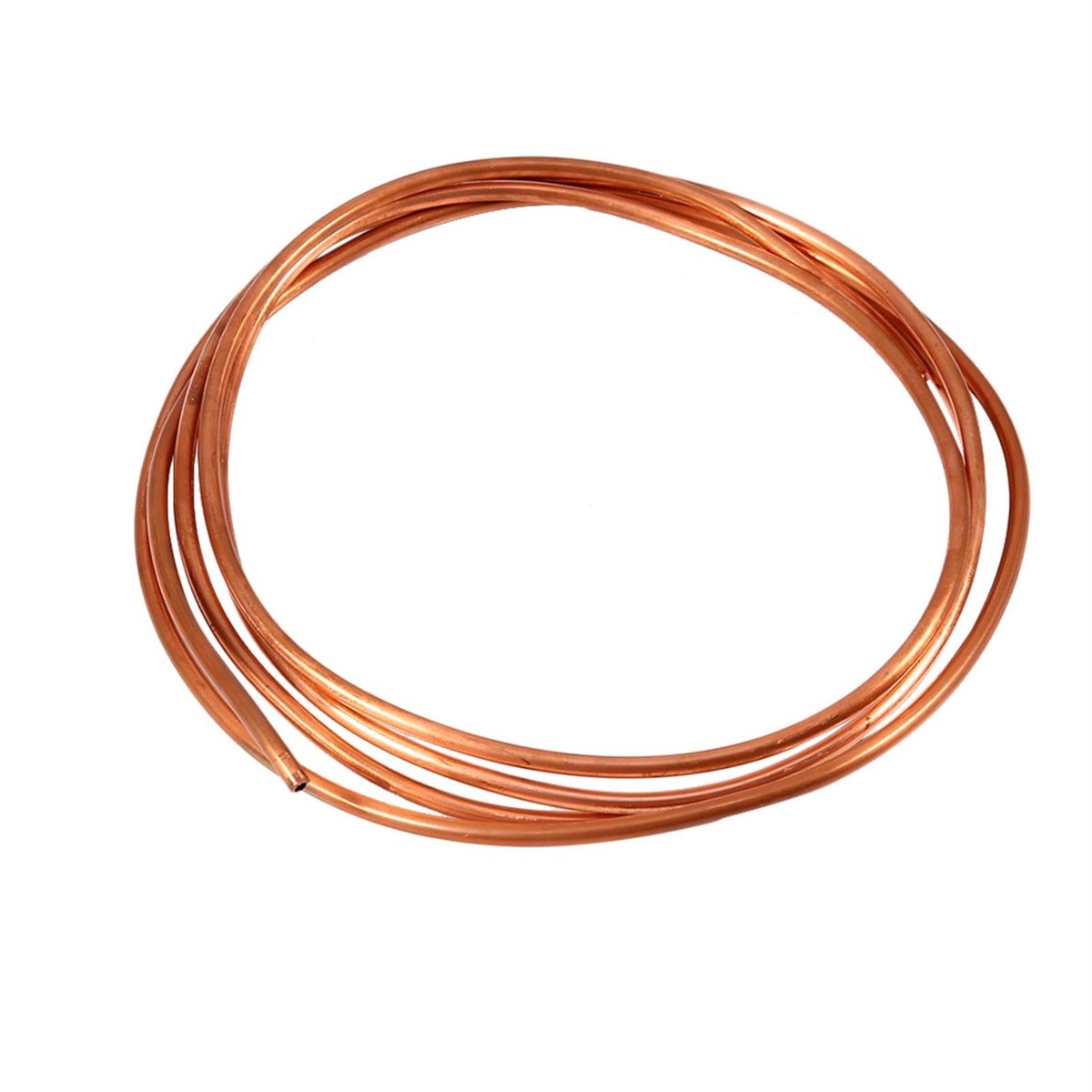 ZEYNOMAX - Zachte Koperen Buis 2 m - Koeltechniek - Corrosiebestendig - OD 4 mm x ID 3 mm - Voor Elektrische Toepassingen - Geschikt voor Generatore...