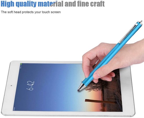 JHUBERS- Tekenstylus Draagbaar - Touchscreen Pen - Zachte Kop - Lichtgewicht - Voor Android Smartphones/Tablets - Duurzaam Materiaal - Styluspen — afbeelding 4