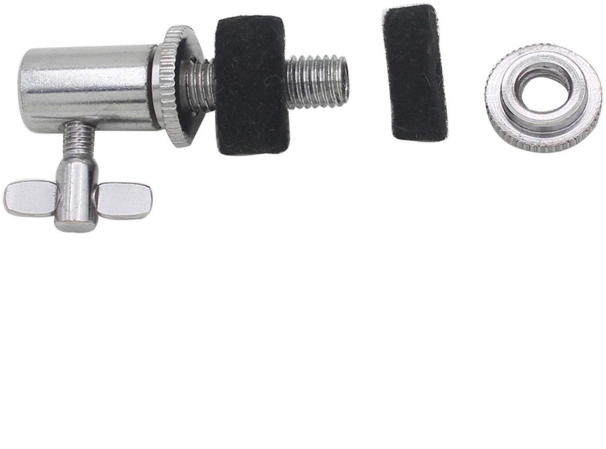 ZEYNOMAX- Hi-Hat Koppeling Duurzaam - Metalen Koppeling - 6mm Trekstang - Stabiel en Schokbestendig - Eenvoudige Installatie - Onmisbaar voor Drumstel - Drumkoppeling