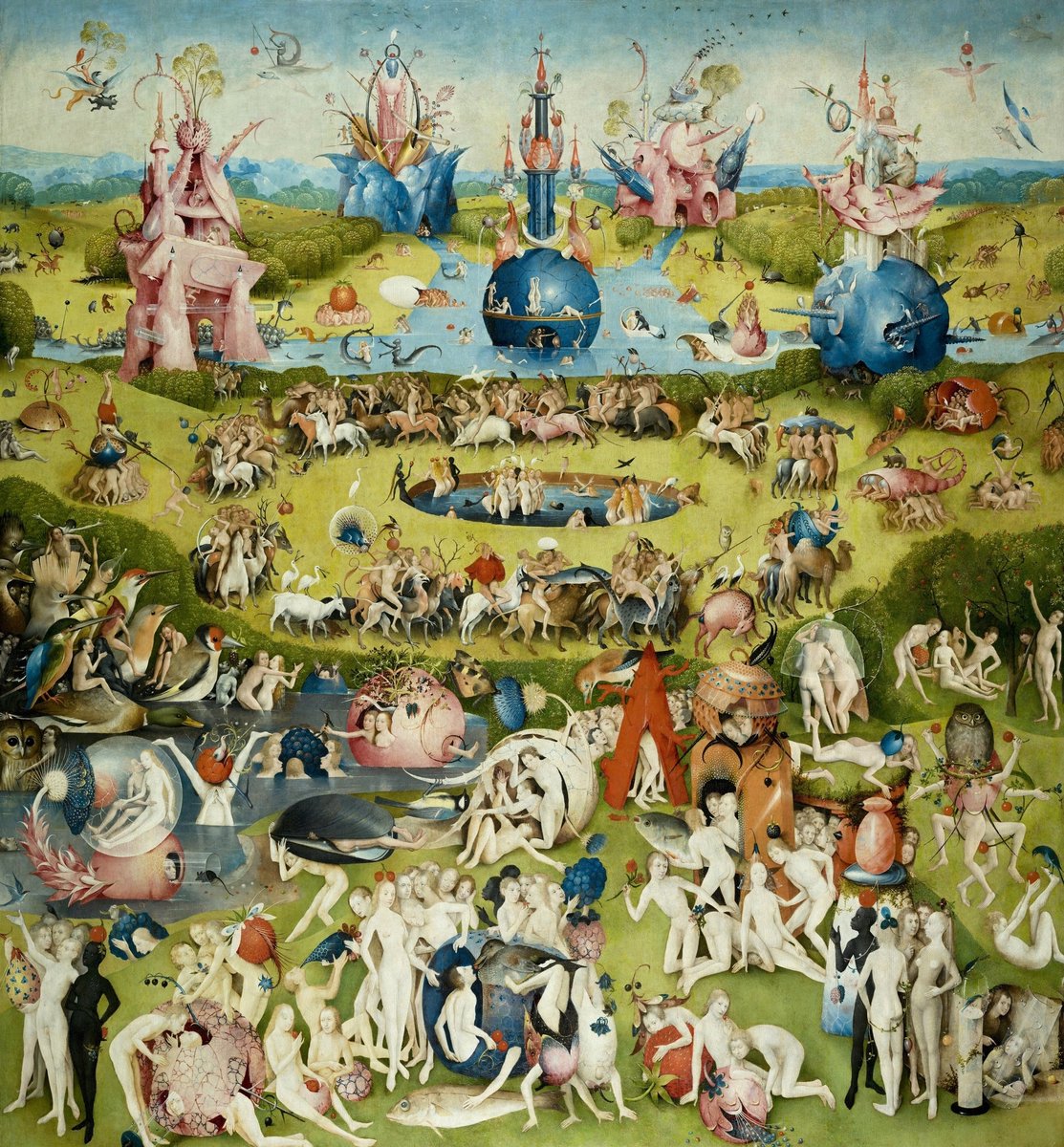 Parastone Vaas 'Tuin der Lusten' - Hieronymus Bosch Keramiek