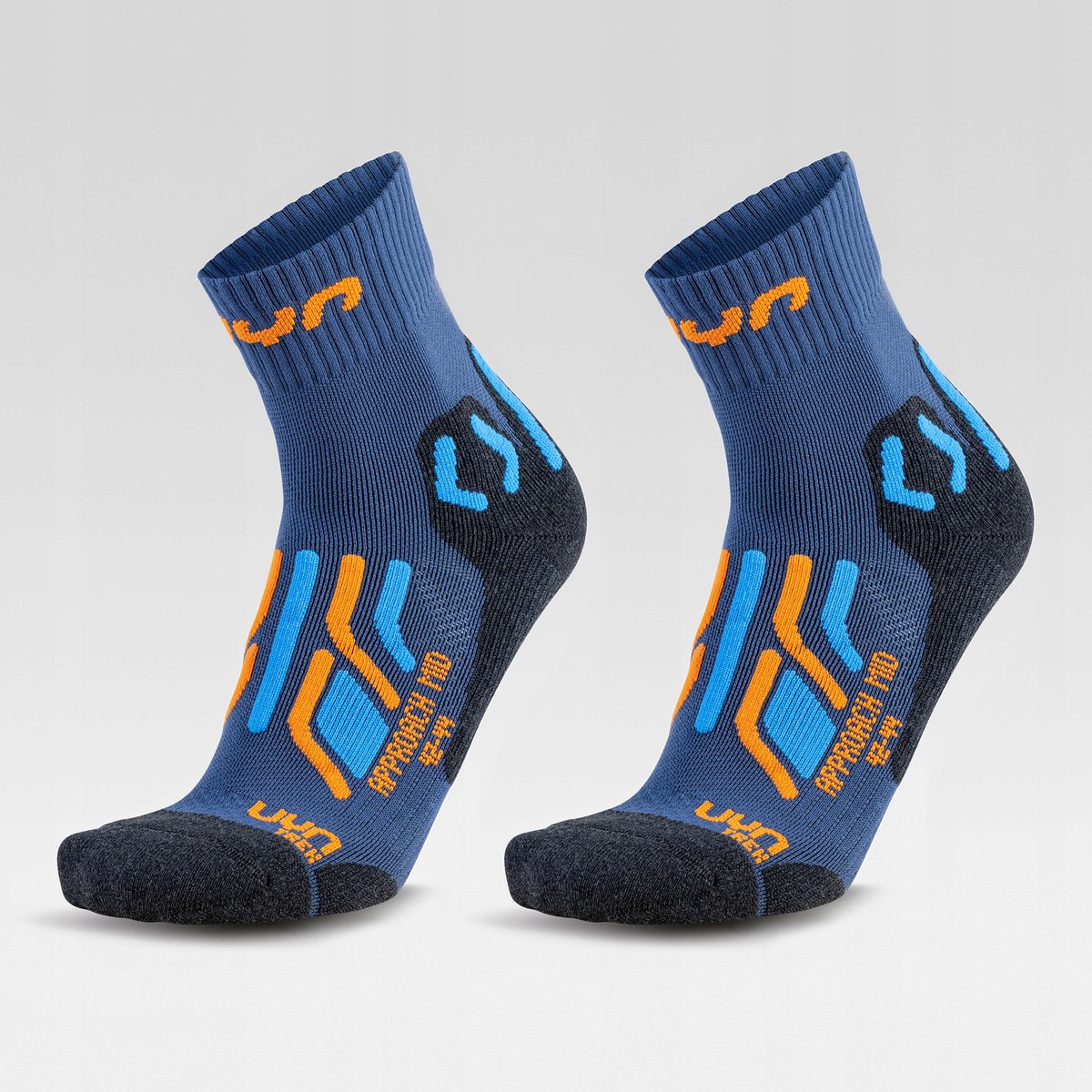 UYN Trekking Approach Mid Sokken Heren Wandelsokken Multicolor