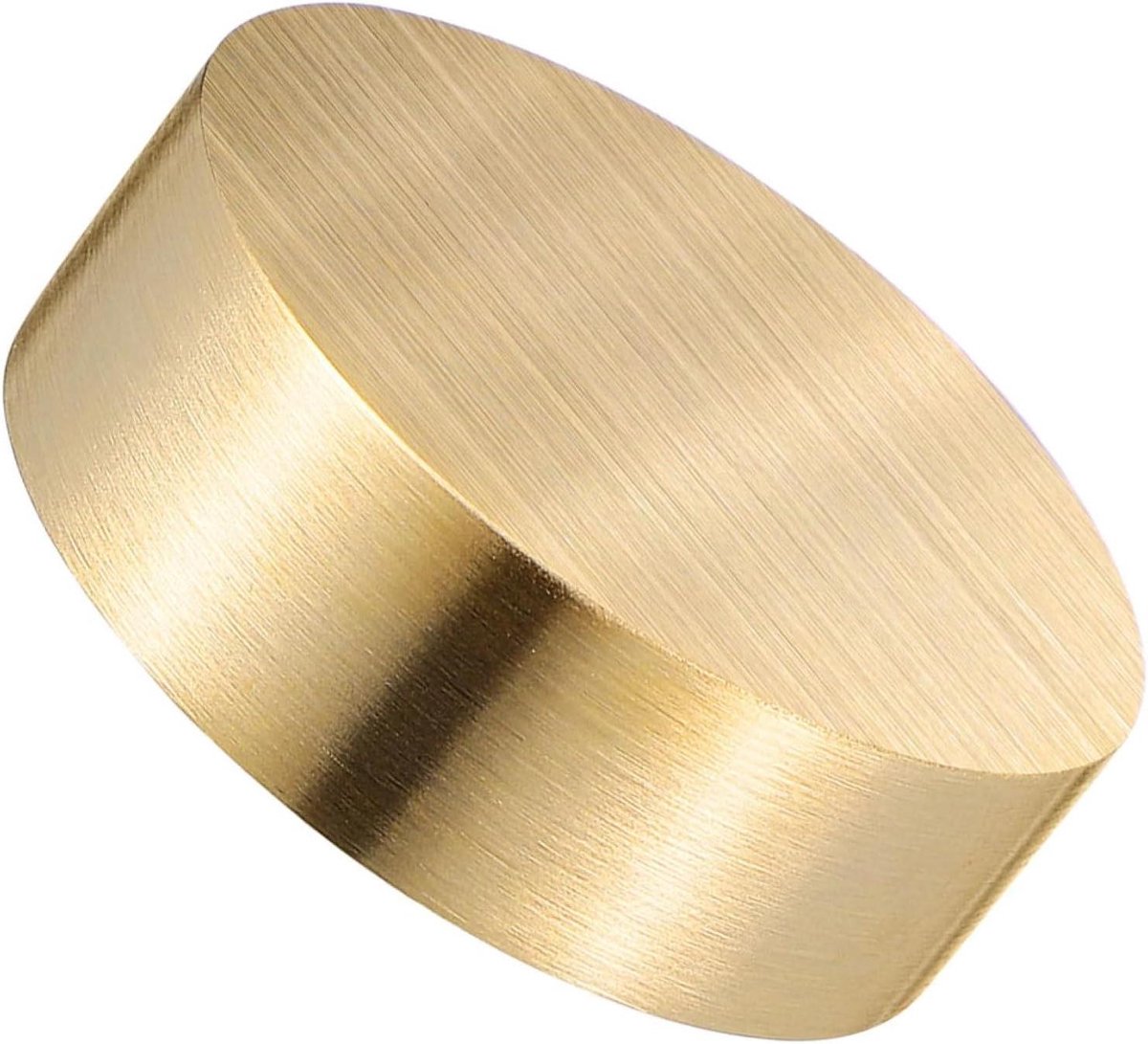 Bureau Accessoire - Papiergewicht - Kalligrafie Oefenen - Massief Messing - 4x4x1.5cm - Goud