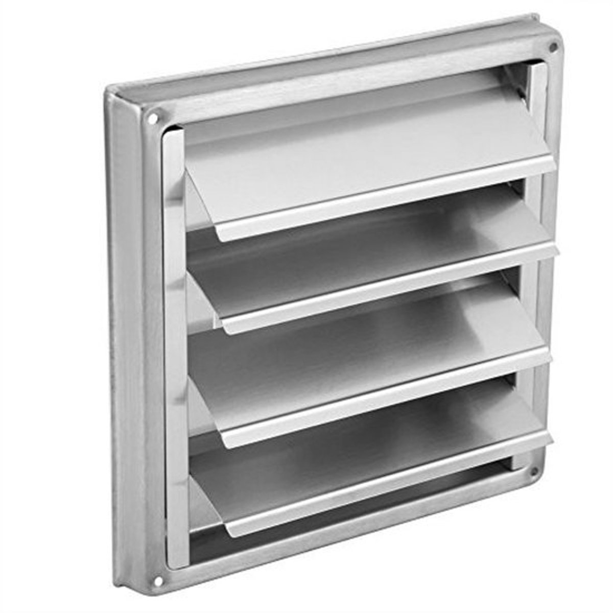 Allecto - Roestvrijstalen ventilatierooster - Weerbestendig - Ø 100