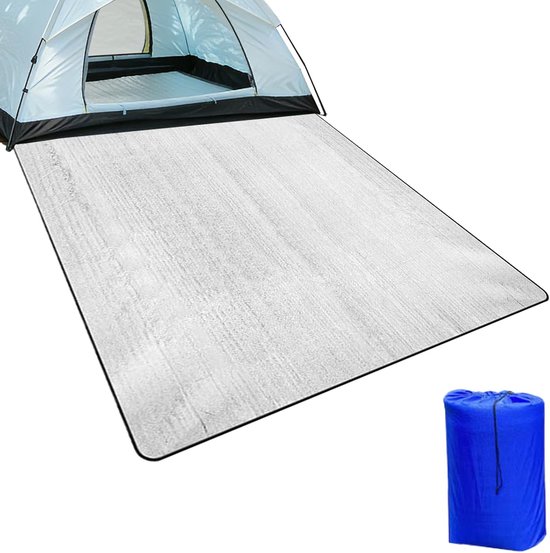 Kampeer Mat - Slaapmat Outdoor - Comfortabel Slapen - Waterdichte Isolatie - 200x200cm - Veelkleurig — afbeelding 4
