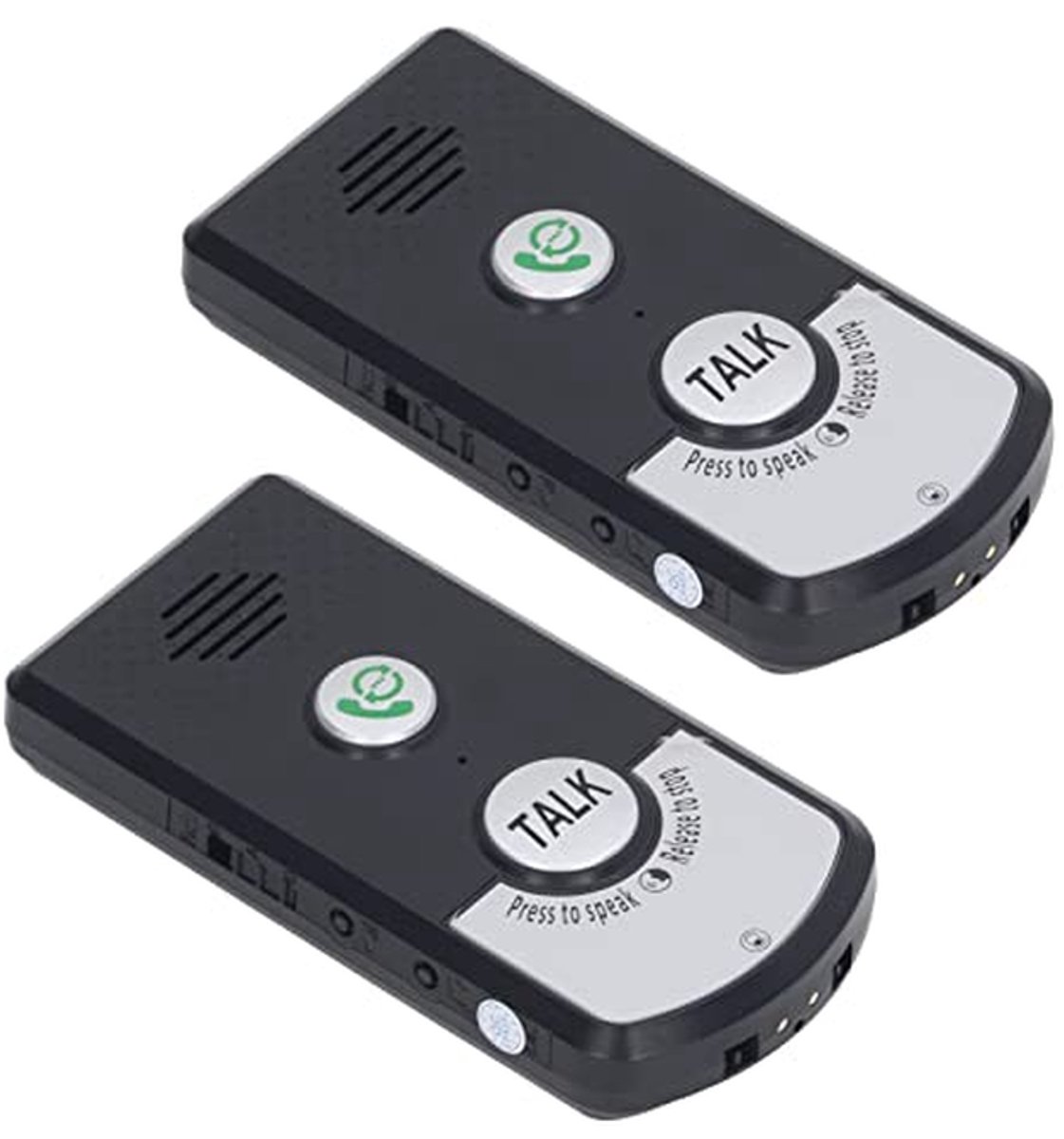 Draadloos Intercom Systeem - Portofoon Set - Communicatie Thuis - Lange Afstand - 2 Stuks - Wit