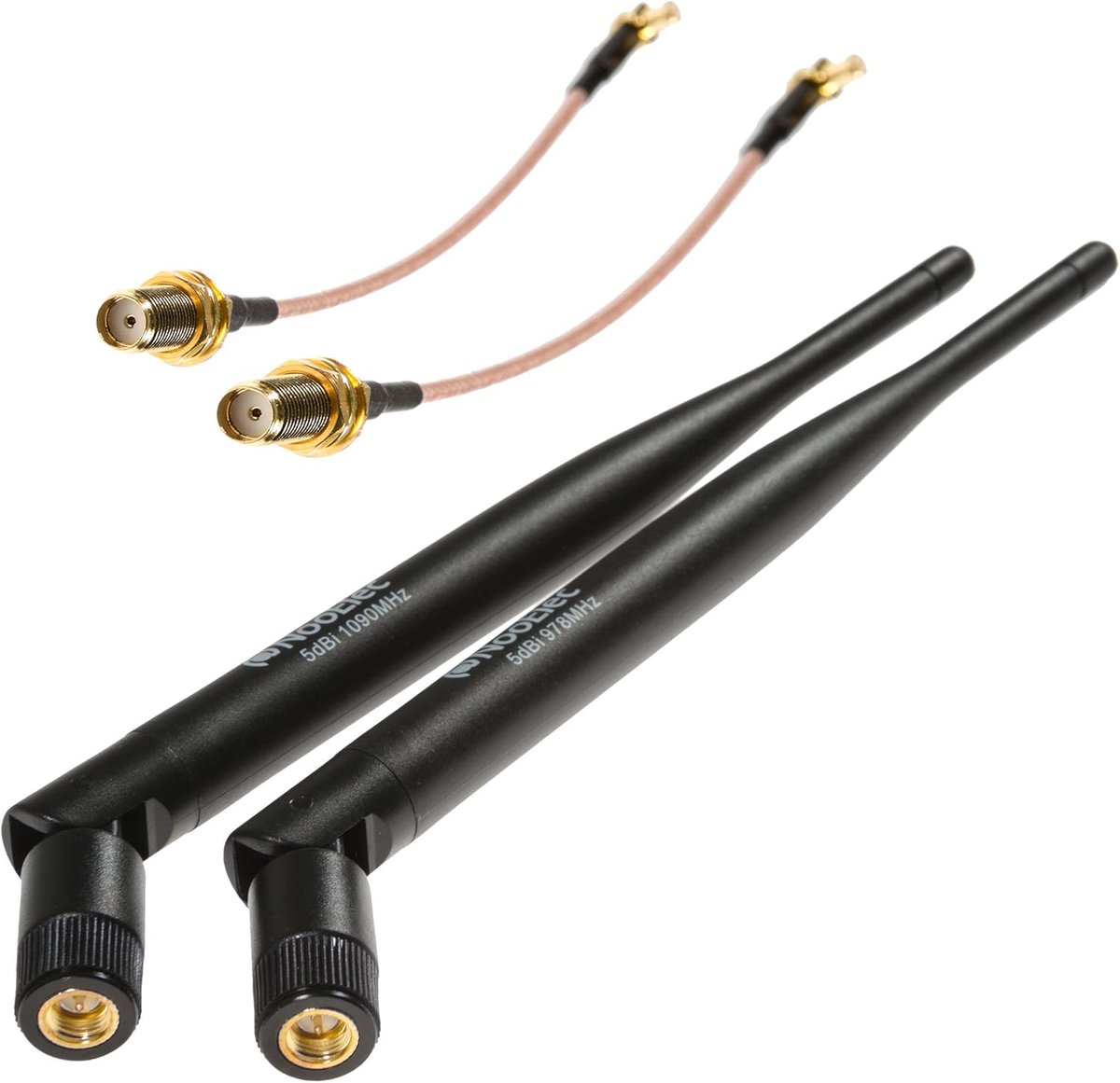 High Gain 5 dBi Antennepakket voor 1090 MHz en 978 MHz RF-toepassingen