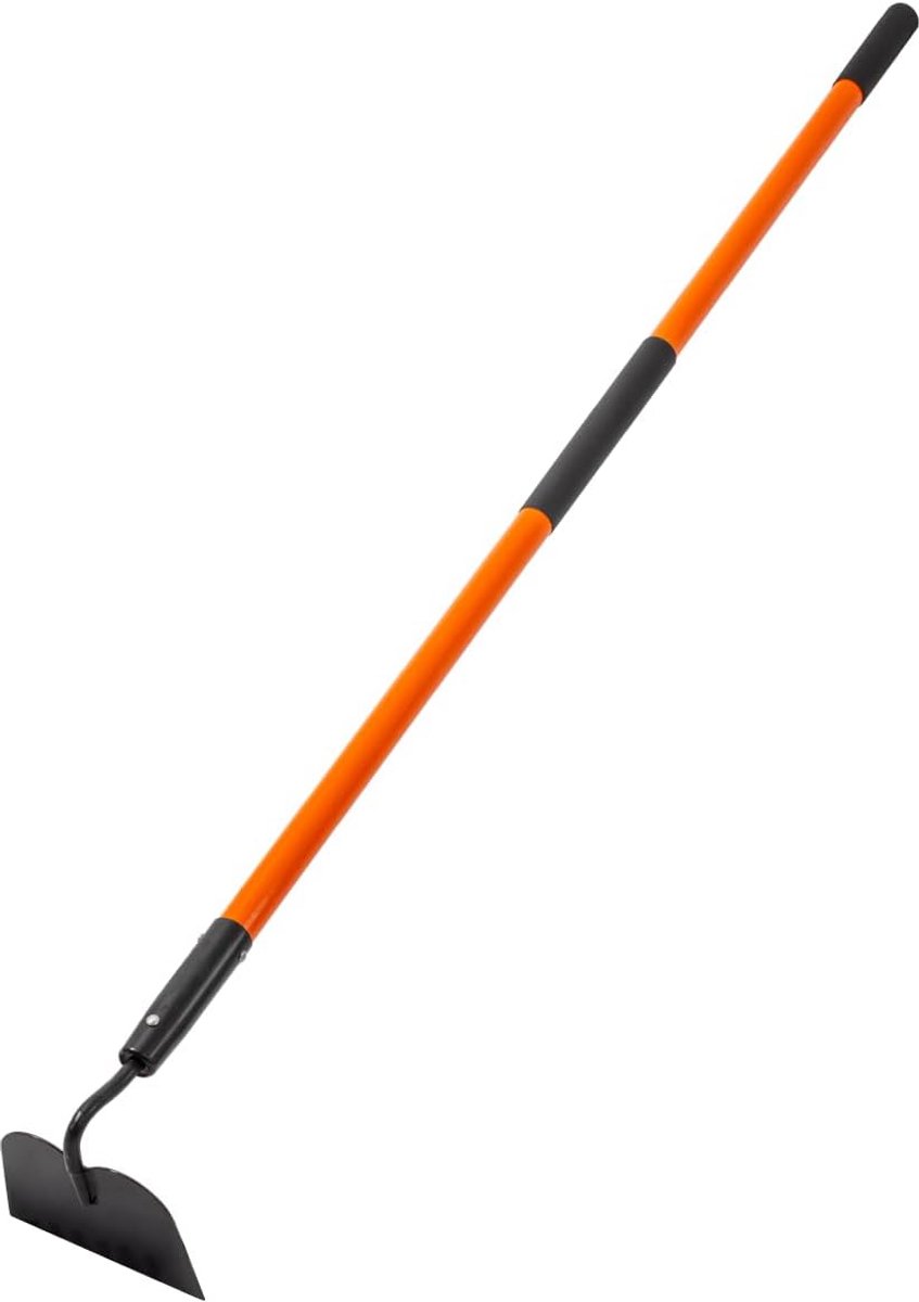 Schoffel voor wieden - Onkruidsteker tuingereedschap - Onkruid verwijderen - Ergonomisch handvat - 147 cm lengte - Zilver