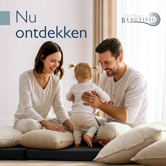 Vouwmatras 120x195 cm - fold-out matras voor gasten of reizen - opbergzak inclusief van LifeGoods — afbeelding 4