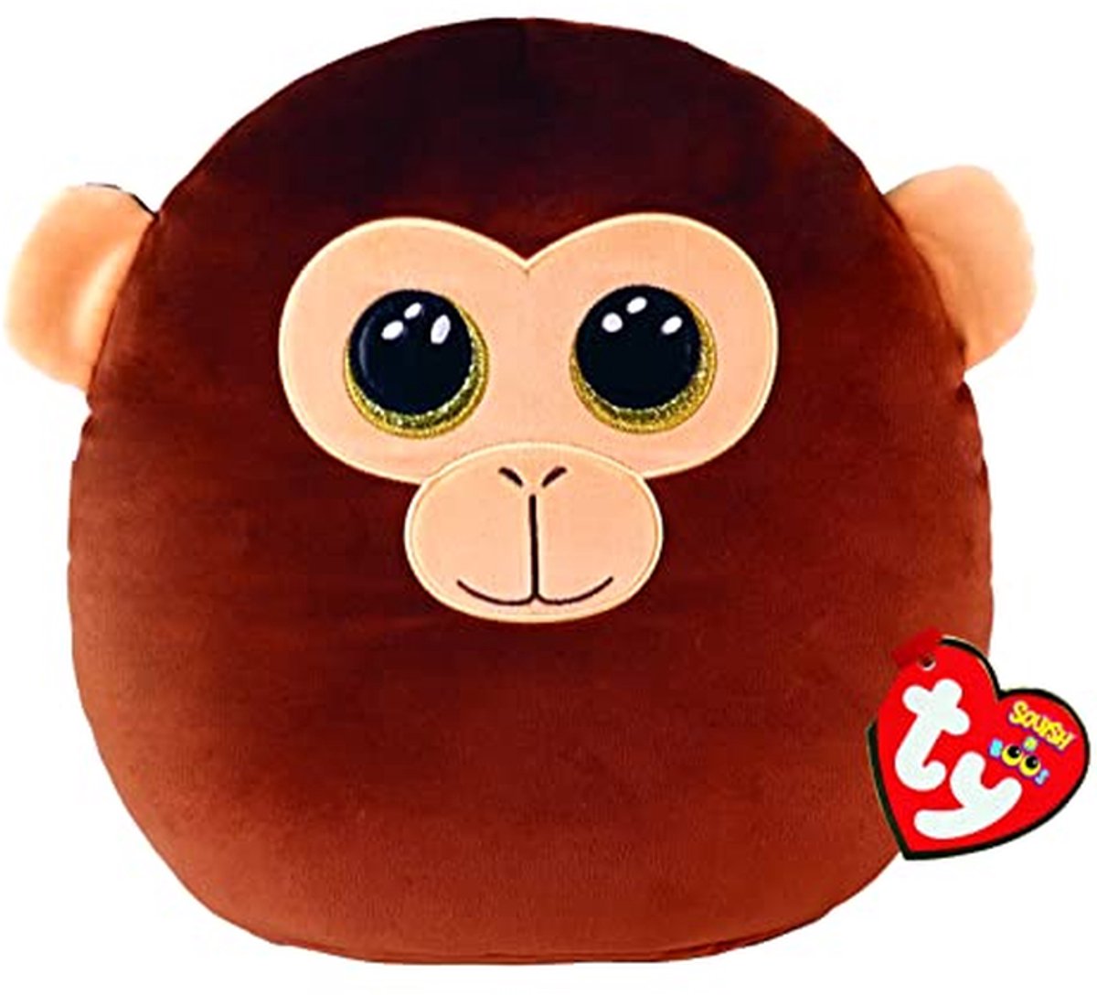 Bruine Aap Knuffel - Zacht Pluche - Spelen en Knuffelen - Fijn Zacht Kussen - 20 CM - Bruin