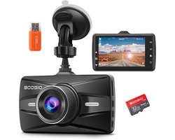 Auto Camera - Rijrecorder - Veilige Rit - 1080P Full HD - 3 Inch Scherm - Zwart
