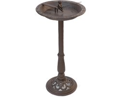 Gietijzer Vogelbad en Zonnewijzer Tuin – Antiek Design, 76 c