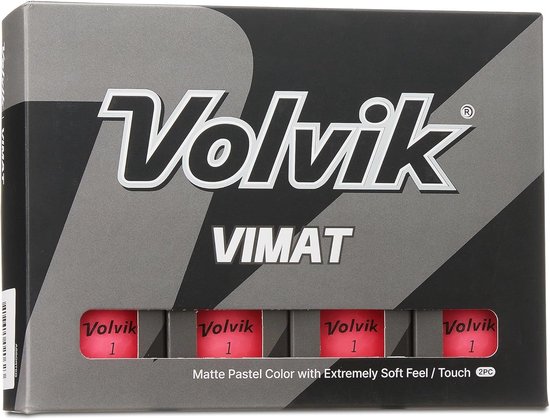 Zachte golfballen in matte pasteltinten - Pack van 12 van Merkloos — afbeelding 4