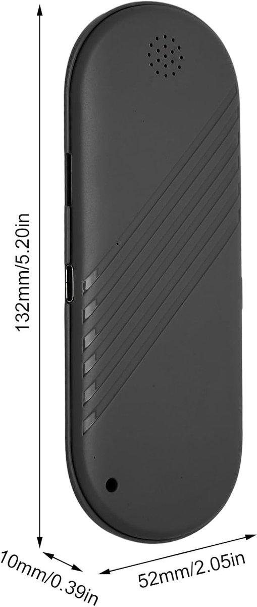 Kussenluidspreker - Slaapkoptelefoon - Ontspannen Slapen - Botgeleidingstechnologie - 132x52x10mm - Zwart — afbeelding 4