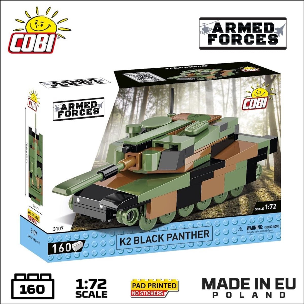 COBI 3107 K2 Black Panther