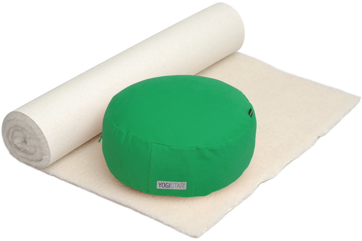 Yoga-Set Comfort Edition - Meditation natur 100 x 200 cm