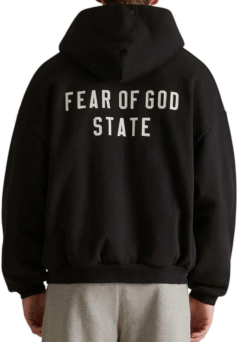 Fear Of God Vest Zwart State Zipup