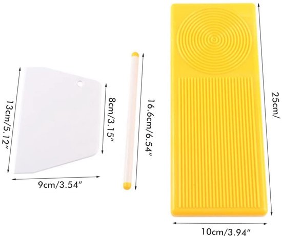 Dailygoods - Gnocchi Board - Handmaking Italiaanse Gnocchi - Gebogen Ontwerp - Mooie Ridges - Perfect voor Thuis Koken - Ideaal voor Pasta Liefhebbers van Dailygoods — afbeelding 2
